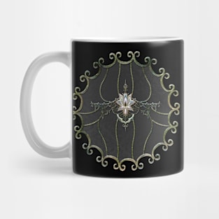 Stunning elegant lotus flower. Mug